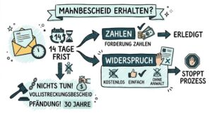 Mahnbescheid erhalten – was jetzt? Fristen, Widerspruch und Ihre Rechte einfach erklärt